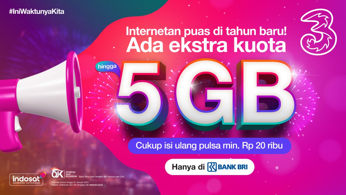 3 Indonesia tweet media
