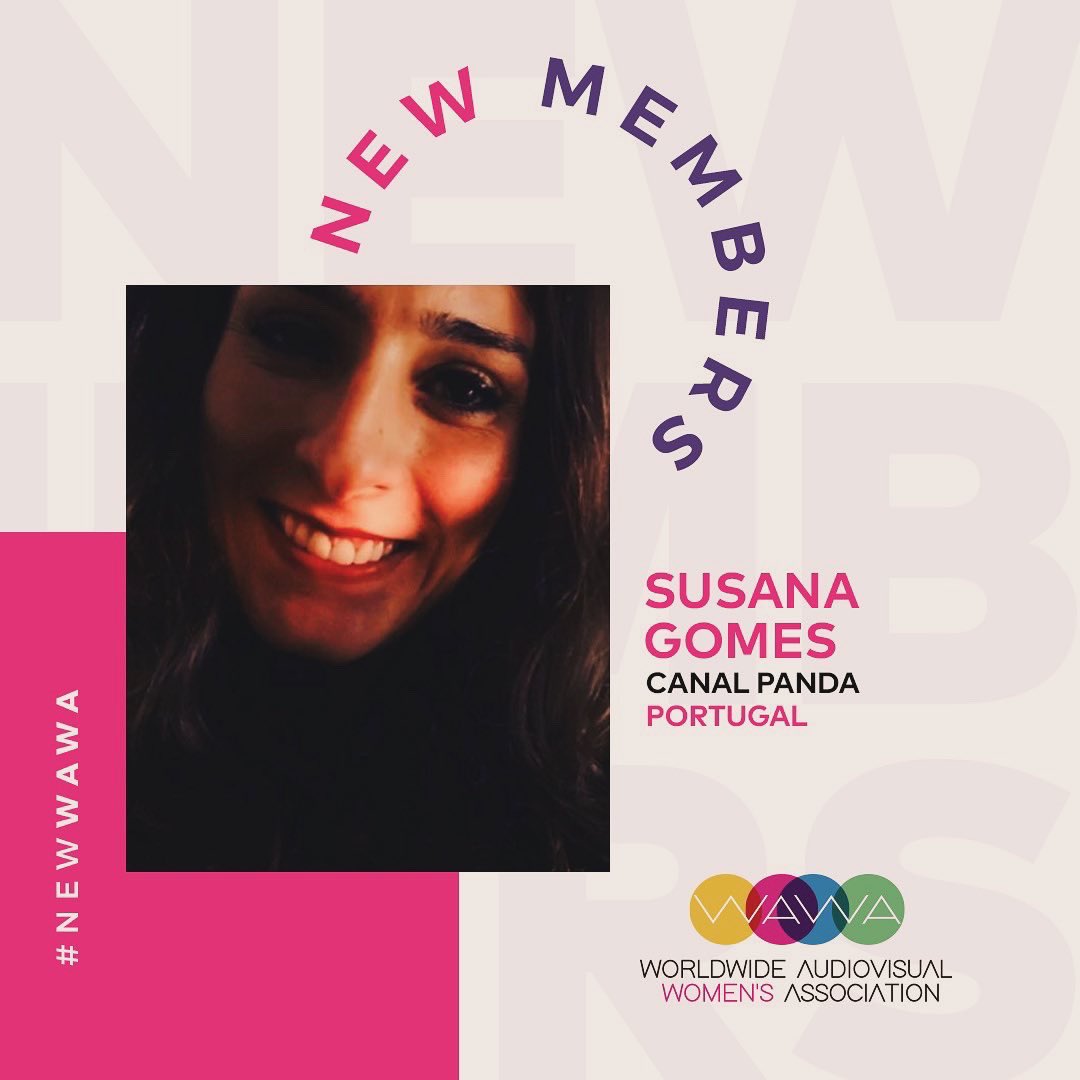 Nele De Wilde from IMPS &amp; Peyo (Belgium)
Pilar de Posadas from Scenic Rights (USA)
Susana Gomes from Canal Panda (Portugal)

#WAWANewMembers #MeetOurWAWAs

(3/3)