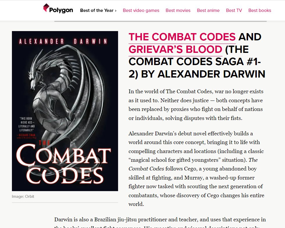 The Combat Codes by Alexander Darwin