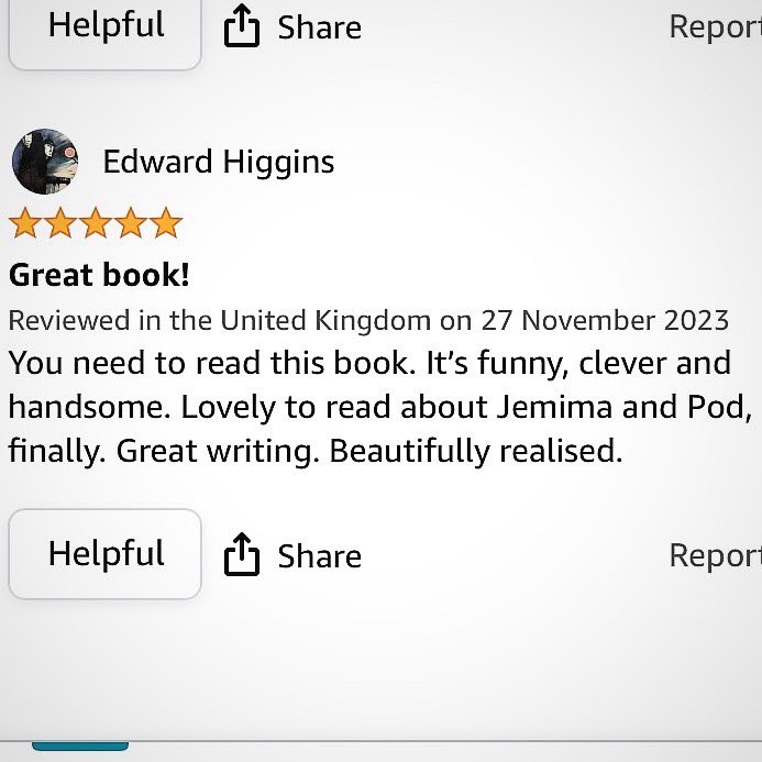 The customer reviews are in and at least one person has definitely read it and been honest. You decide which. Pod To Pluto - The Last Day is available from: mybook.to/podtopluto