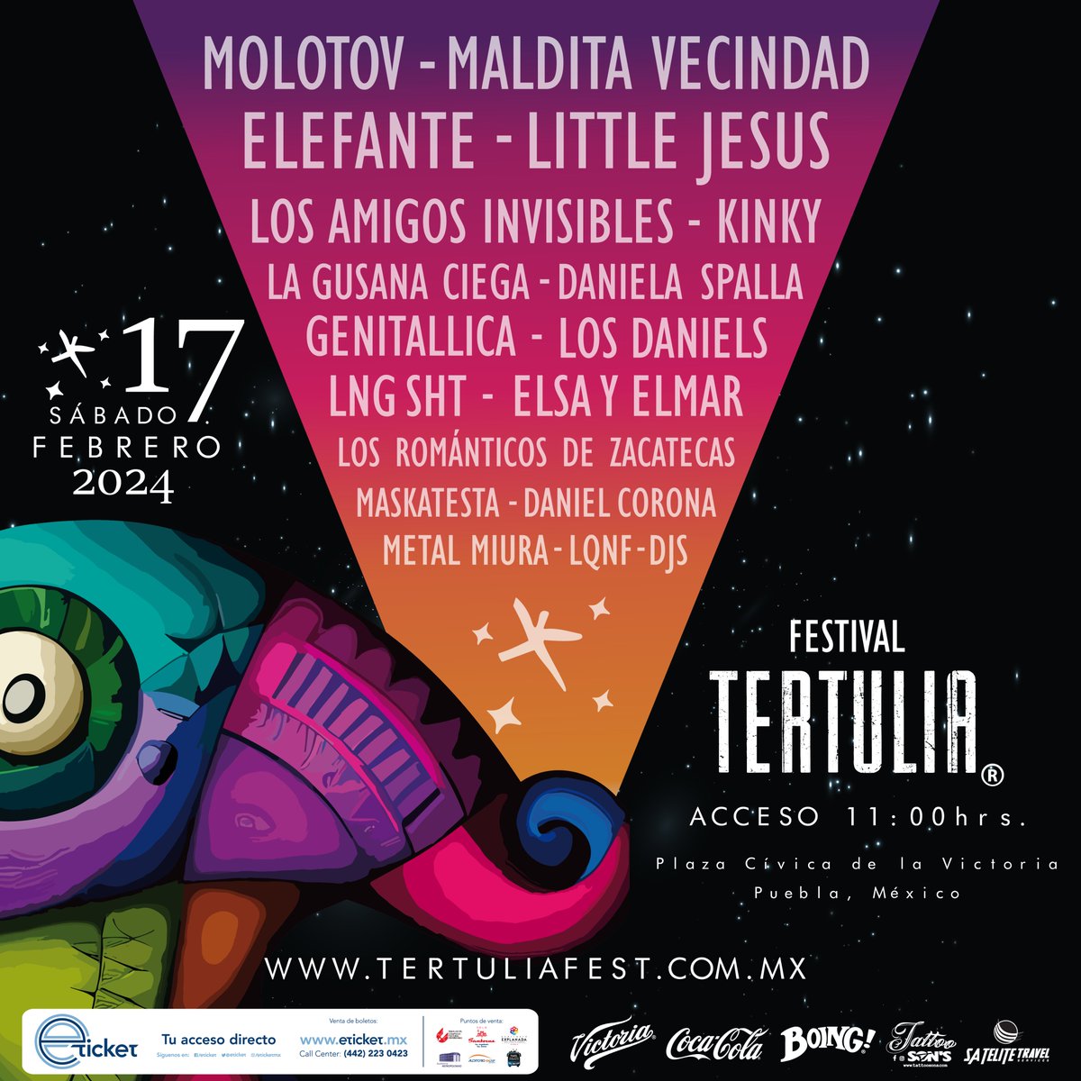 CharlyMost's tweet photo. @panaclo @martibatres https://t.co/oArVDLITLC una cordial invitación @TertuliaFest, para tod@s los que necesitamos una dosis de Música, Grito, y Emoción! no es lo mismo que sufrirla en el #MetroCDMX https://t.co/57hSTSN4mj