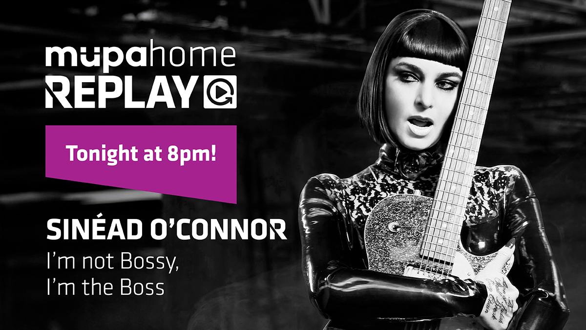 Tribute to Sinéad O'Connor tonight from the Béla Bartók National Concert Hall at 8:00PM! Click here: bit.ly/3eTlDOp We look forward to welcoming you in front of your screen - remembering the great musican on her birthday! #MüpaHome #MüpaHomeLive #SineadOConnor