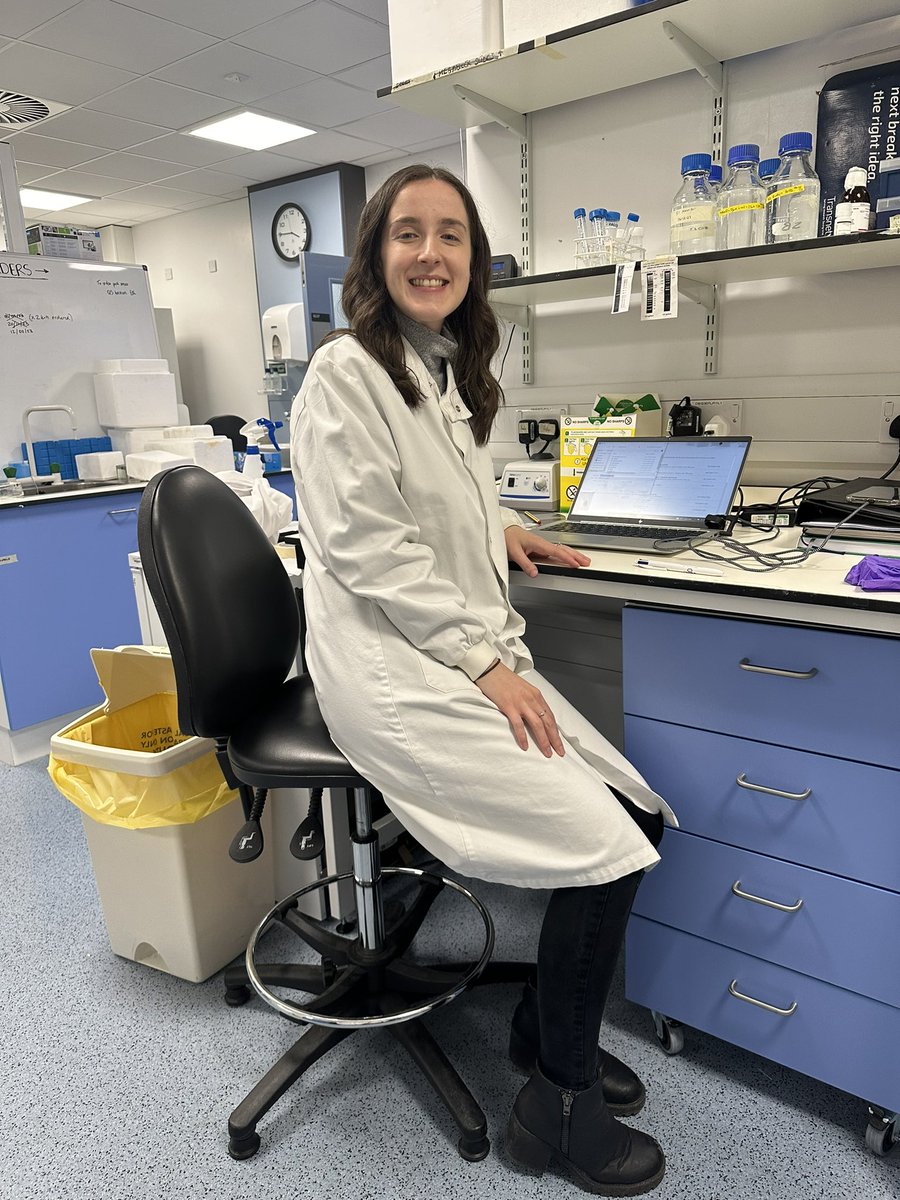 Big farewell to Chloe Henry who has been a champion in the lab this last year.  We are 💔 to lose you! New beginnings &amp; adventures with <a href="/NathalieFeeley/">Nathalie</a>, Caitlin and of course <a href="/boulter_lab/">Liver Growth and Cancer Lab</a>