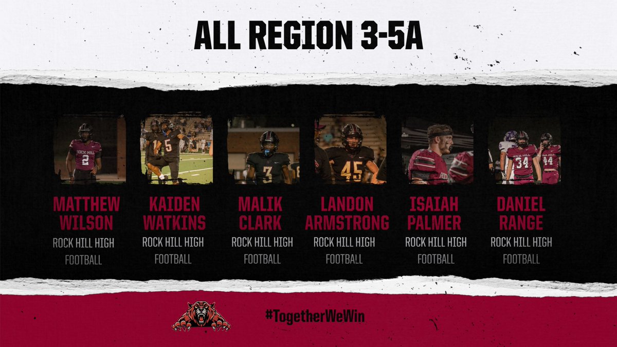 RHBearcats (@rhbearcats) on Twitter photo Congratulations to the 2023 Rock Hill High School All Region Football Players. #TogetherWeWin!! <a href="/OzzieAhl2/">Retired RH Bearcat One</a> <a href="/RockHillSchools/">Rock Hill Schools</a> <a href="/RHHSBearcatsFB/">Rock Hill Football</a> Congratulations to the 2023 Rock Hill High School All Region Football Players. #TogetherWeWin!! <a href="/OzzieAhl2/">Retired RH Bearcat One</a> <a href="/RockHillSchools/">Rock Hill Schools</a> <a href="/RHHSBearcatsFB/">Rock Hill Football</a>