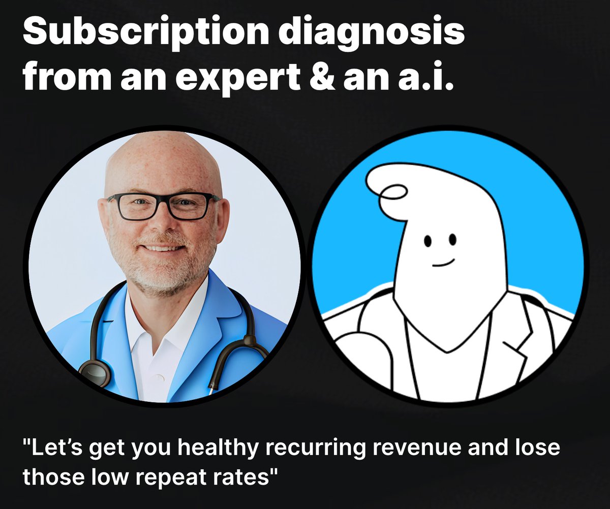 Are you using AI on subscriptions yet?

There's a new tool I'm showing off in two weeks - subscription insights from an AI tool called Magic Dash.

Powered by <a href="/peelinsights/">Peel</a> this is going to change how brands get into their data.

No more scrambles. Lack of charts.

Ask a
