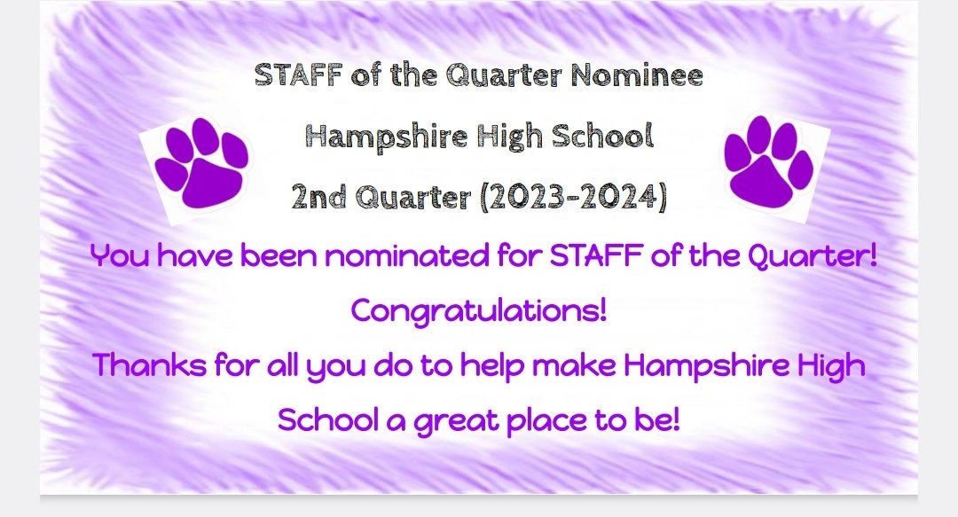 Sometimes, adults doubt themselves too... When I took my new position as an instructional language, I was afraid of not being helpful without a classroom, but then you get these small affirmations, and it helps. Mil Gracias for the love HHS.
