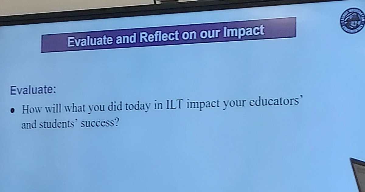 Garycarter73's tweet image. 83% of our GW freshmen are on track to graduate on time! Our Instructional Leadership Team (ILT) meetings end with a question about impact. We embrace the challenge of impact! @BigVoice22 @gpaxson82 @GWContinentals @msallenips @RoslynStradford @