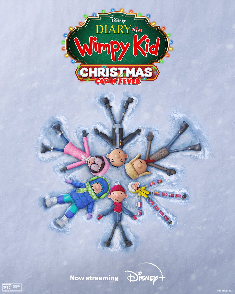 Let it snow, let it snow, let it snow ❄️ 

Diary of A @WimpyKidMovie: Christmas Cabin Fever is NOW STREAMING on @DisneyPlus.

#DiaryOfAWimpyKid #DiaryOfAWimpyKidChristmasCabinFever