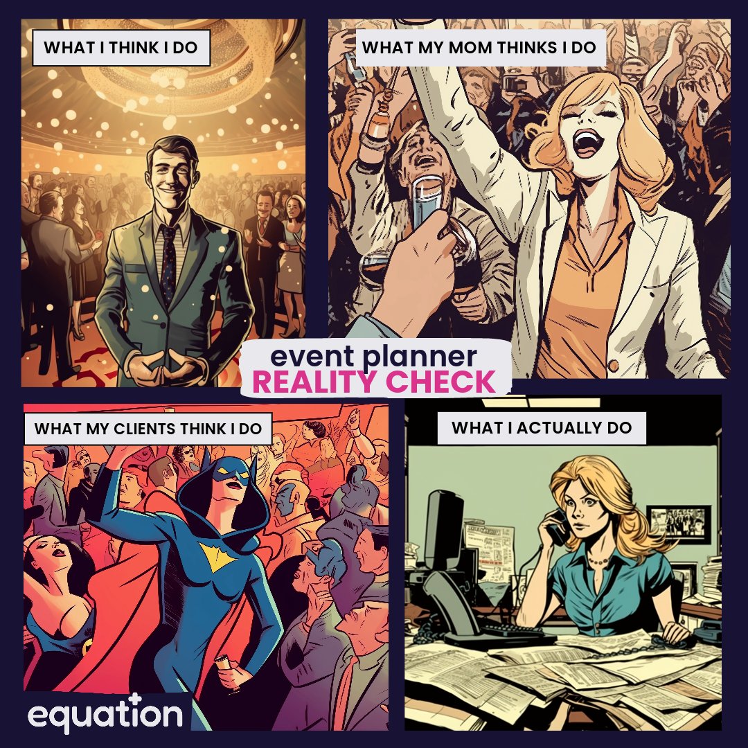 Equation_Events's tweet photo. Raise your hand if you can relate!

#evenplanners #eventprofs #eventmeme #tradeshowmeme https://t.co/FSDBmenX91