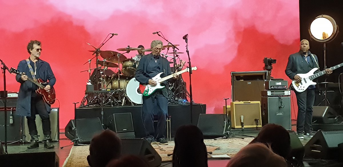 Eric Clapton and his Band's private concert in benefit of Medical Aid for Palestine. London 8th December 2023.