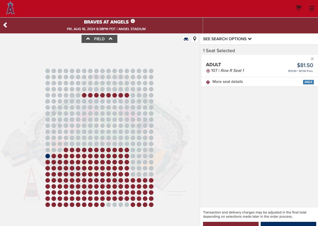 slashgamer's tweet photo. Some juicy investigation work, @Jomboy_. The @Angels know something. These are tickets for Anaheim Stadium.

Tickets for the Braves on a Friday are $81 dollars.

Tickets for the @bluejays are $181. That would be Ohtani’s first day back to LA. #OhtaniWatch https://t.co/5dRjSk4YGi