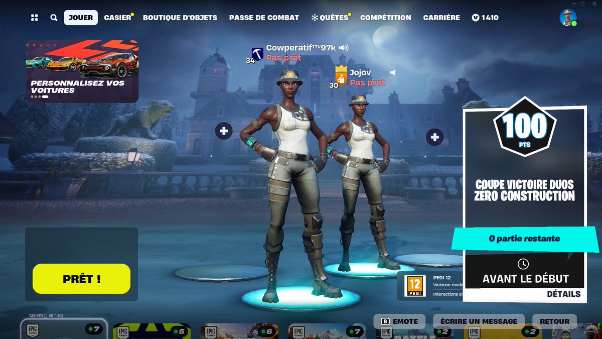 Une saison qui commence bien ! +200$ split w/ <a href="/Notjojov/">Jojov</a>  dommage pour le top 2 du double cash 😅