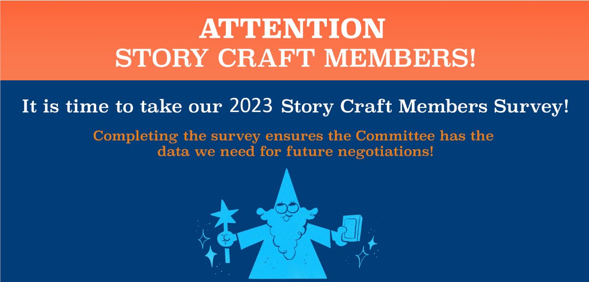Storyboarders, Revisionists, Directors, Supervisors, and everyone in between: The Story Craft Survey is out NOW! Make sure your voice is heard! Check your email or the TAG Discord for the link!