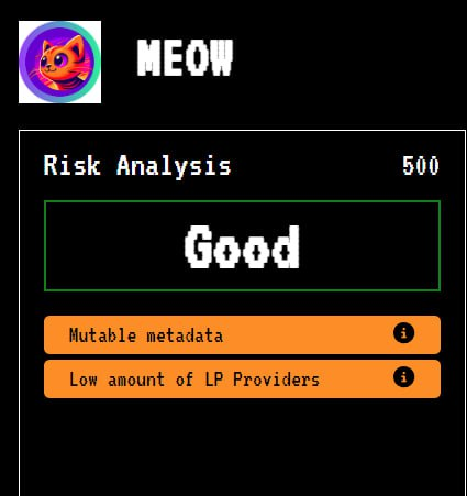 tickermeow's tweet photo. Fair Launch!
Lp Burned!
Ticker is $MEOW
Don't forget to join our Telegram meowwwwwwww https://t.co/CfywkGbxnm