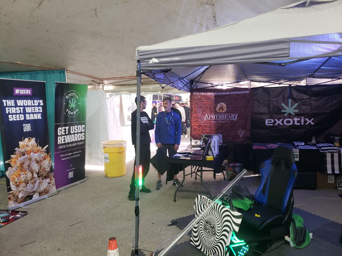 We are out in full force at The Cowboy Cup here in Tulsa! 

Couldn't be more pumped to be back at another event showing people the power of <a href="/NFSeeds_io/">NFSeeds.io</a> and the future of Exotix alongside Adam Dunn. 

Stop by our booth if you're here!