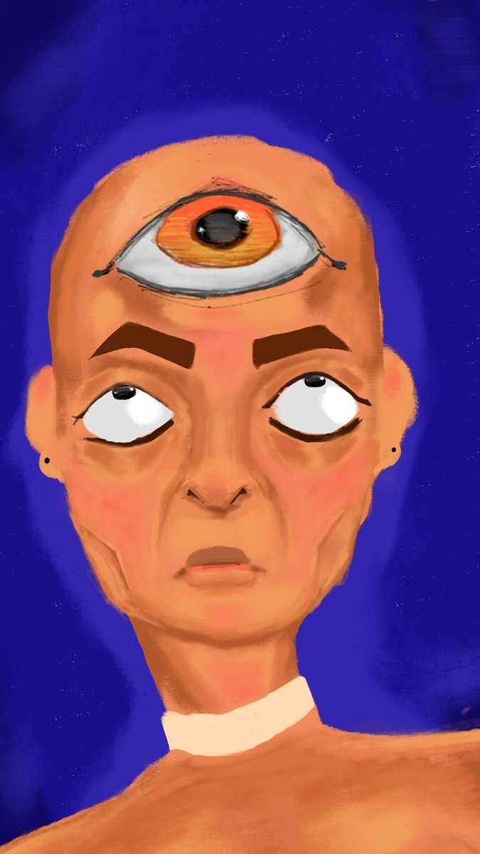 tommcat_'s tweet photo. Finished and forgot to post 😅
This was really fun, used minimal line work in favour of a more painterly build up in the skin! https://t.co/f9szrIVC9z