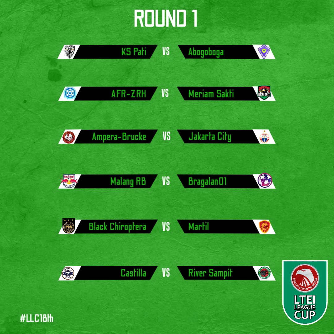 LTEILeagueCup's tweet photo. @LTEIProLeague @LTEILeague2 LTEI League Cup 19th Edition Round 1  LLC dimulai dari Ronde 1, dan perjalanan pun dimulai

Tim bisa bermain per hari ini sampai batas waktu 10 Desember 2023 23:59 WIB

Rules ada di bio akun, jangan lupa cek ya 

#LLC19th https://t.co/hxXoEJexmk