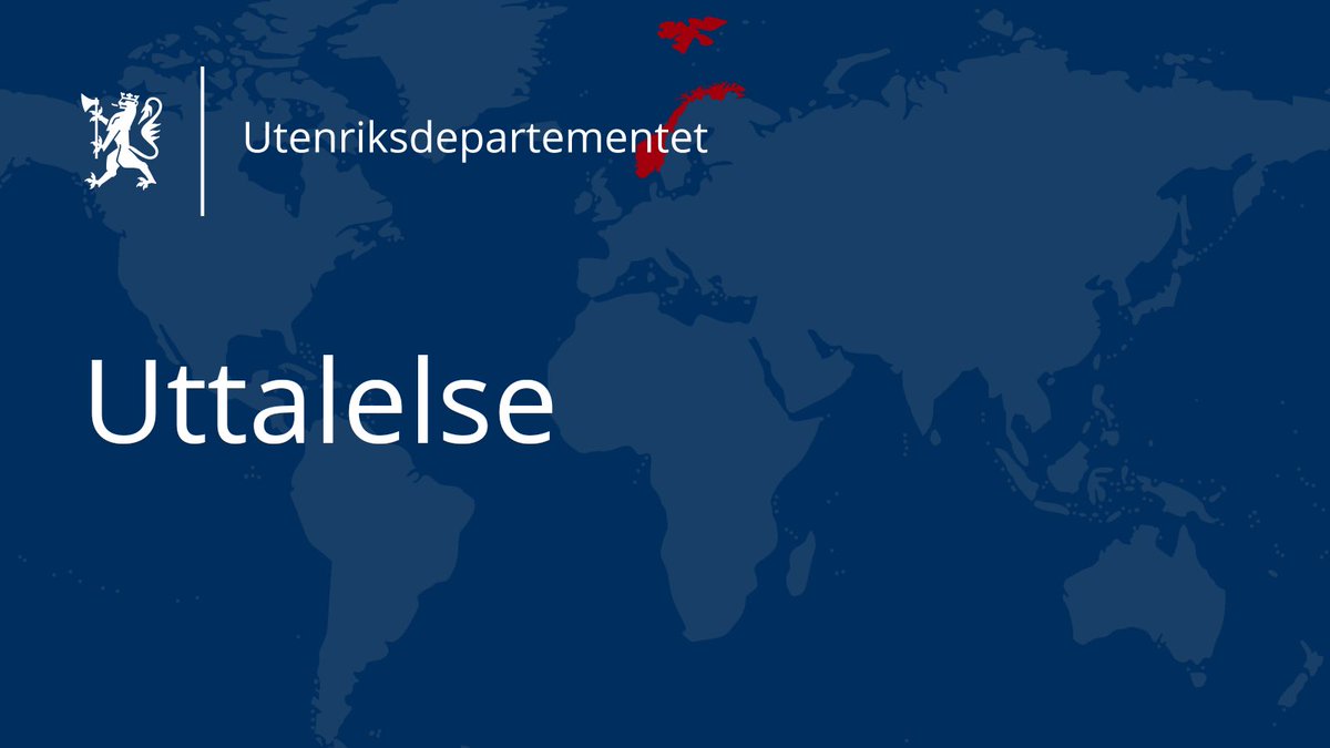 Det er tragisk at Sikkerhetsrådet ikke klarer å bli enige om en humanitær våpenhvile.

Norge har gitt vår fulle støtte til denne resolusjonen om en umiddelbar våpenhvile i Gaza👇🏻
 
regjeringen.no/no/aktuelt/utt…