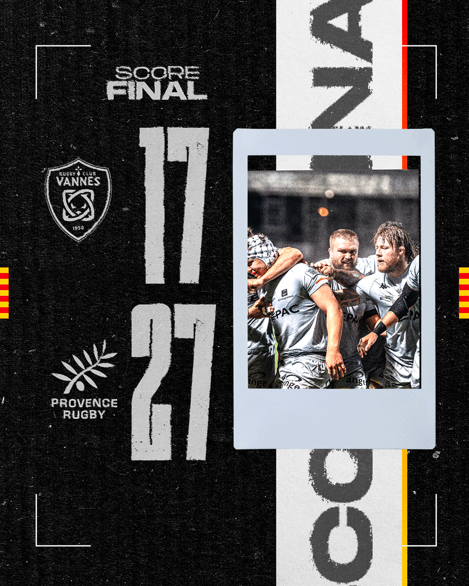 ProvenceRugby's tweet photo. SCORE FINAL | Prestation majuscule de nos Provençaux qui s'imposent sur la pelouse du leader !!! 

#ProD2 https://t.co/qEC1QFyLdB
