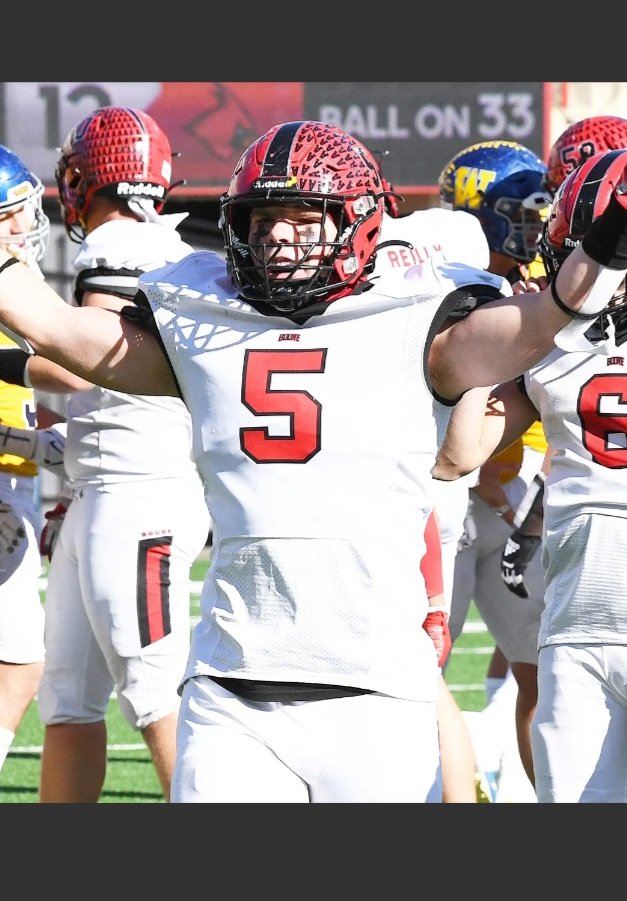 football_boone's tweet photo. Congratulations to Hank Hudson @HankHudson11 on being selected Huskerland's (@HuskerlandBob)  C1 Player of The Year!  #MissionAccomplished #Bags https://t.co/lgXUvw1FD0