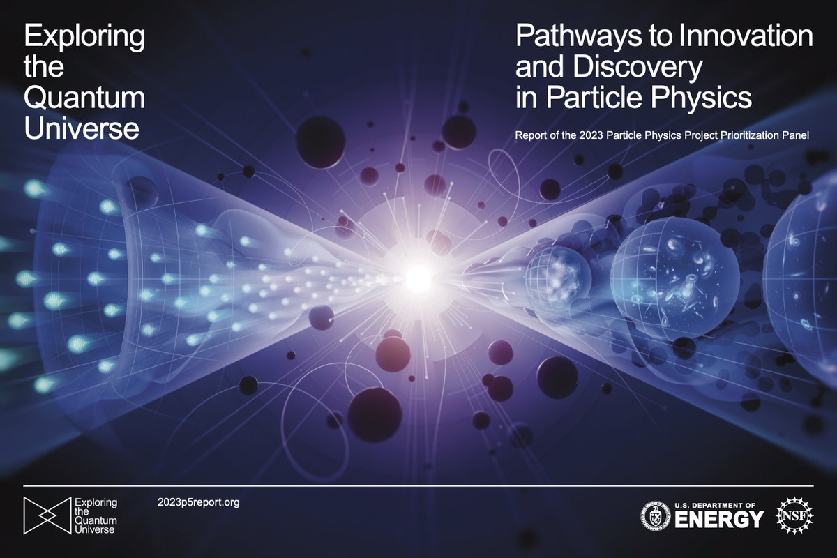 “Fermilab strongly and enthusiastically supports the #P5report in its entirety. The 2023 P5 report provides an ambitious, bold and balanced vision and roadmap for U.S. high-energy physics.' — Fermilab Director Lia Merminga 🔗 Read more: news.fnal.gov/2023/12/adviso…