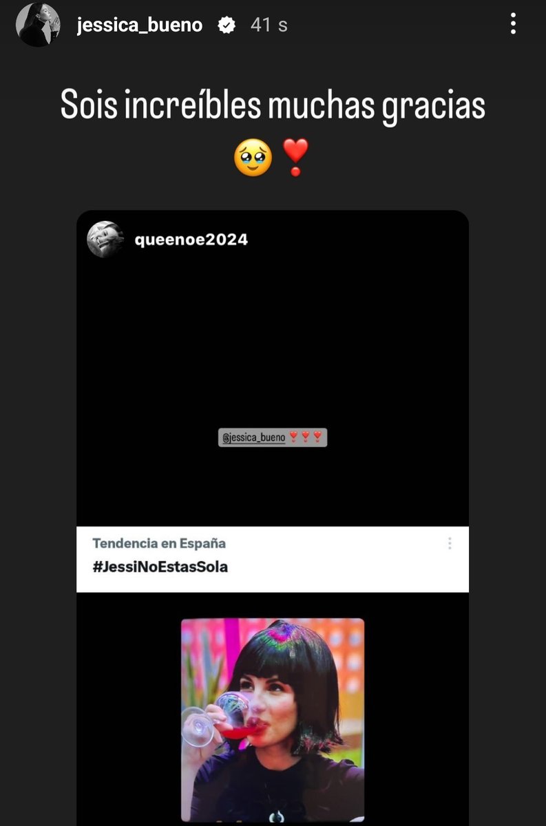 jessi_bueno7's tweet image. Jessica nos da las gracias, ella siempre super atenta ❣️#JessiNoEstasSola @jessica_bueno90 #GHVIP8D