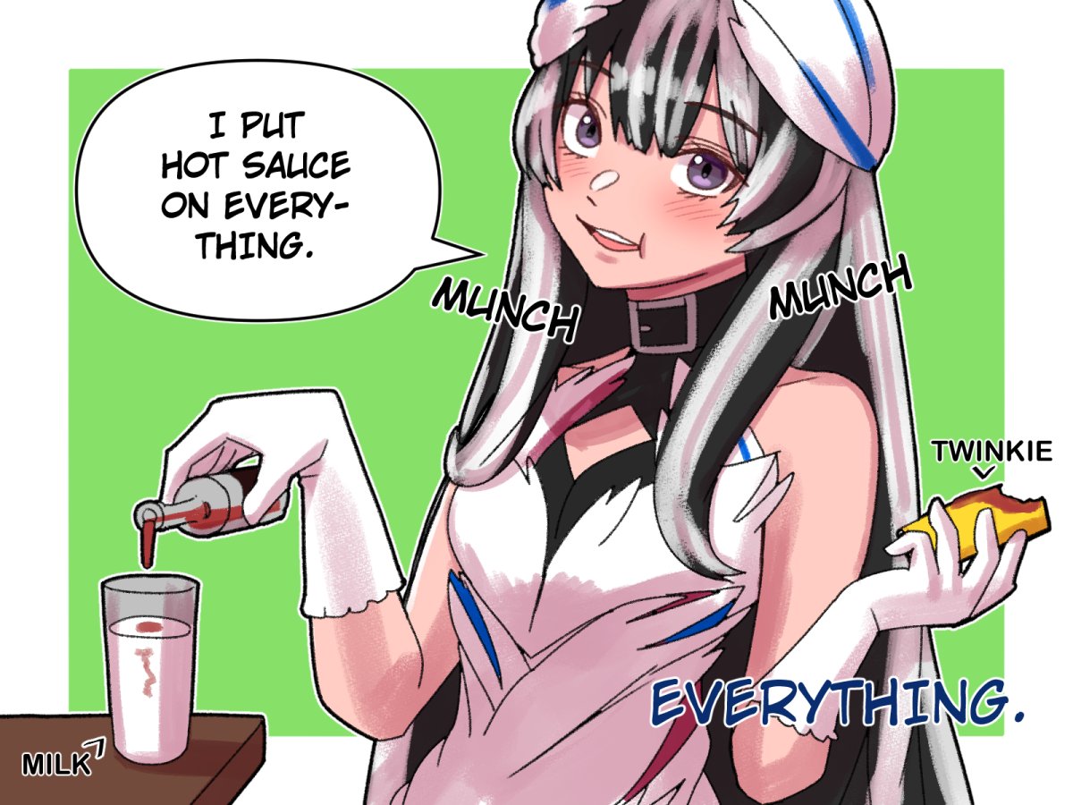 K0-fi request: Veyle Loves Hot Sauce