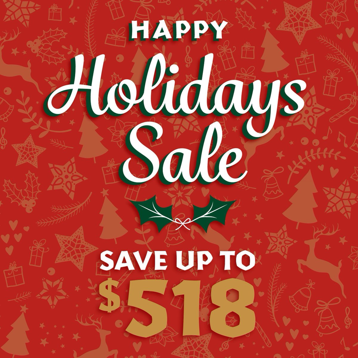 Free stuff AND a discount? Give the gift of movement and save up to $518—that's up to $300 off with coupon plus four free items with the purchase of a standing desk. Work merrier. Shop before the Happy Holidays Sale ends on December 12. buff.ly/32GLvIF