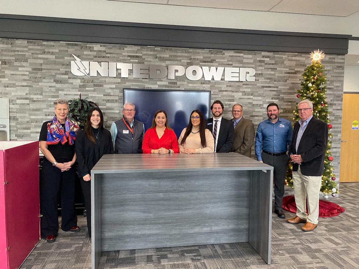 Great day touring @unitedpowercoop in Brighton. And I got to share good news with partners like @RMFUnion, @ColoFarmBureau, & @COBank! My bipartisan Strengthening Rural Cooperatives & Communities Act will provide relief for rural cooperatives & invest in underserved communities.