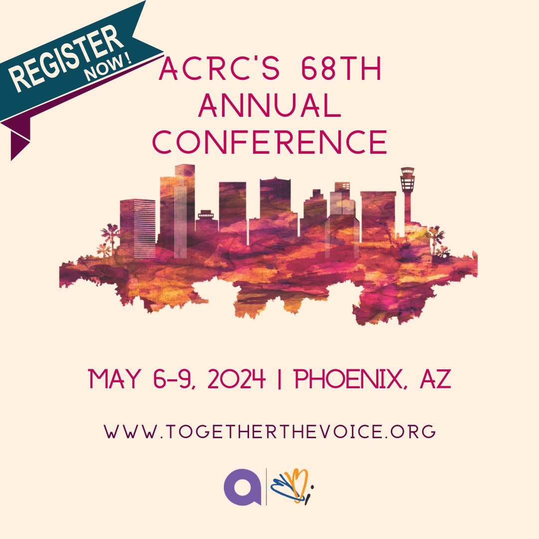 📢 It's time! Registration is OPEN! We are excited to welcome you to Phoenix, AZ May 6-9, 2024, for our 68th Annual Conference. Over 150 presenters will be focused on revolutionizing the children's continuum of care. Register now: togetherthevoice.org/engage/annual-…
