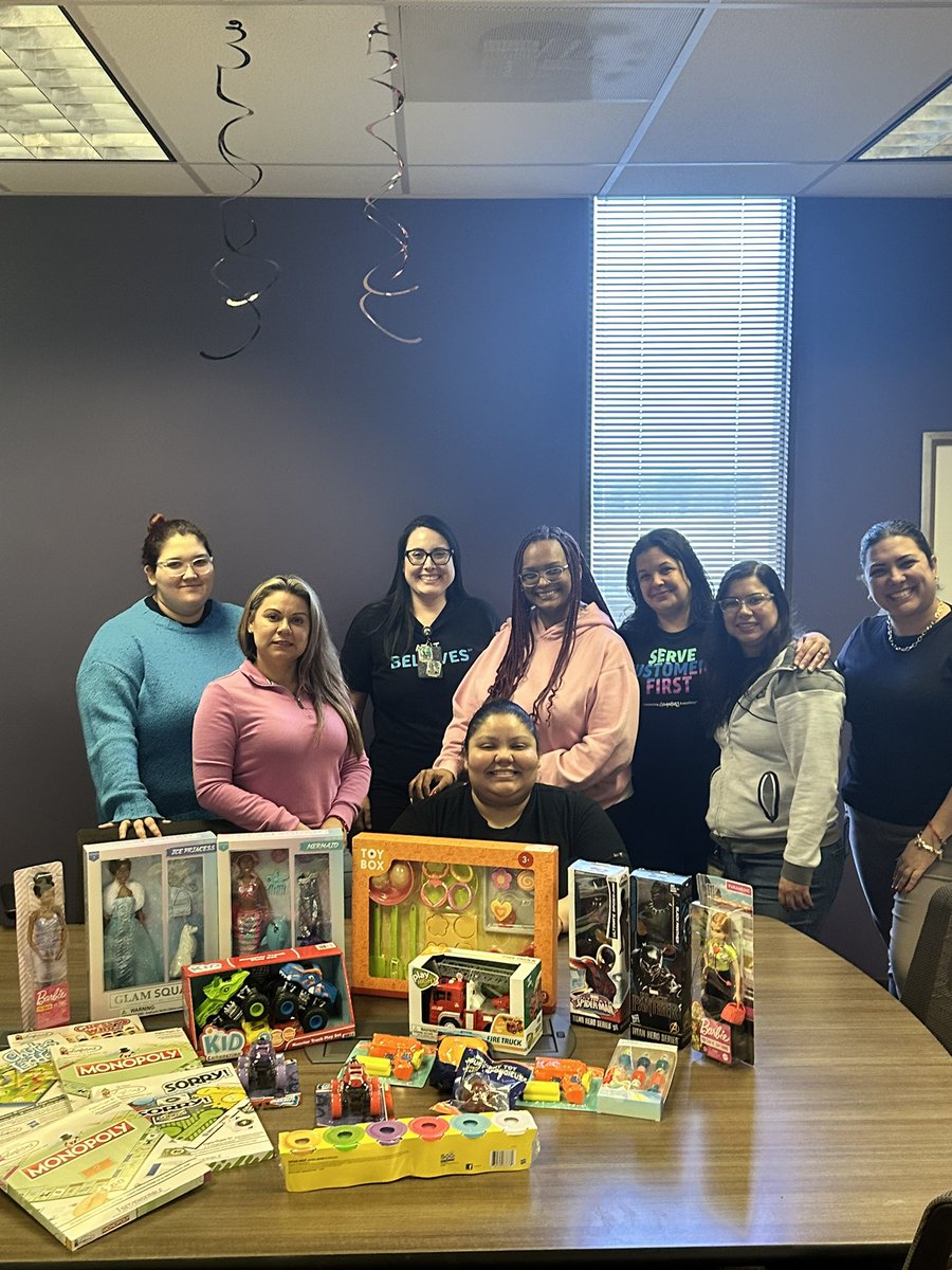 Rachel Lugo (@reich_lugo) on Twitter photo Toy Drive 2023 ! Third year running Miami’s toy drive for Camillus House! Special thanks to the ICU team for their donation ! <a href="/ebruce_MBO/">Erika Bruce-Laird</a> <a href="/TheIvanLacayo/">Ivan Lacayo</a> <a href="/TonySmith4Sales/">Tony Smith</a> <a href="/mrsherd2015/">Betsy McGrath-Herd</a> <a href="/banks_dvb/">David Banks</a> <a href="/TheGoodLifeKev/">Kevin McDorman</a> <a href="/ATT/">AT&T</a> #TogetherGanamos #LifeatATT #MBCGoodStuff Toy Drive 2023 ! Third year running Miami’s toy drive for Camillus House! Special thanks to the ICU team for their donation ! <a href="/ebruce_MBO/">Erika Bruce-Laird</a> <a href="/TheIvanLacayo/">Ivan Lacayo</a> <a href="/TonySmith4Sales/">Tony Smith</a> <a href="/mrsherd2015/">Betsy McGrath-Herd</a> <a href="/banks_dvb/">David Banks</a> <a href="/TheGoodLifeKev/">Kevin McDorman</a> <a href="/ATT/">AT&T</a> #TogetherGanamos #LifeatATT #MBCGoodStuff