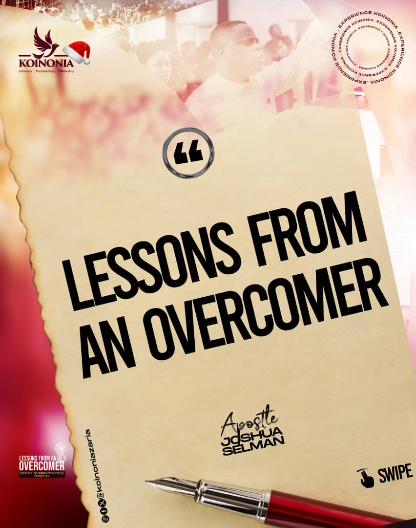 koinoniazaria's tweet image. #ApostleJoshuaSelman
#LessonsFromAnOvercomer
#DestinyDefiningPrinciples
#ThisIsKoinonia 
#KoinoniaZaria 
#KoinoniaGlobal
#TheYearOfOpenDoor