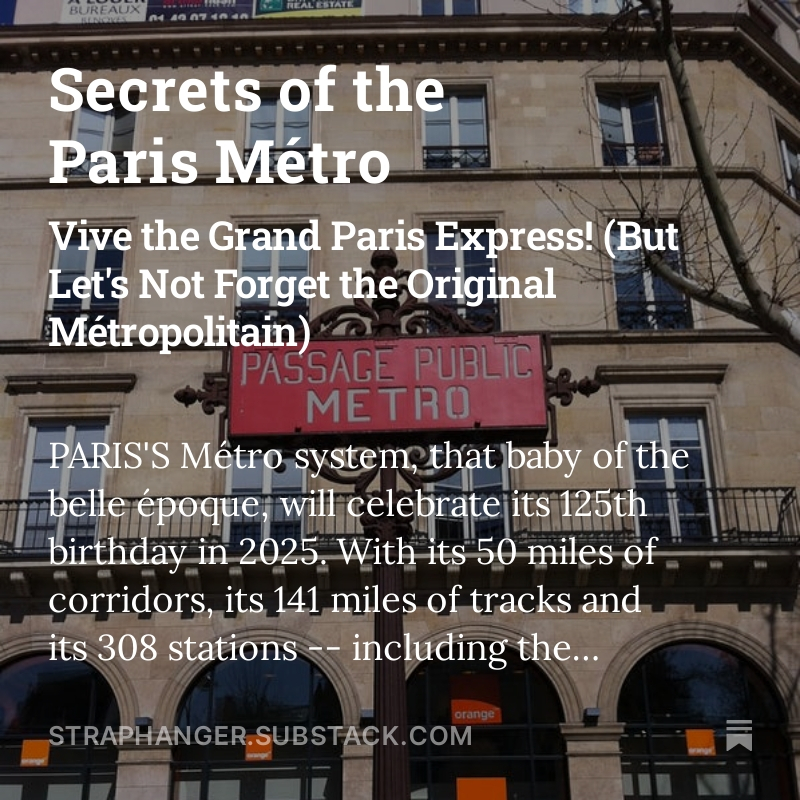 Follow me beneath the cobblestones in this week's #Straphanger dispatch:

straphanger.substack.com/p/secrets-of-t…