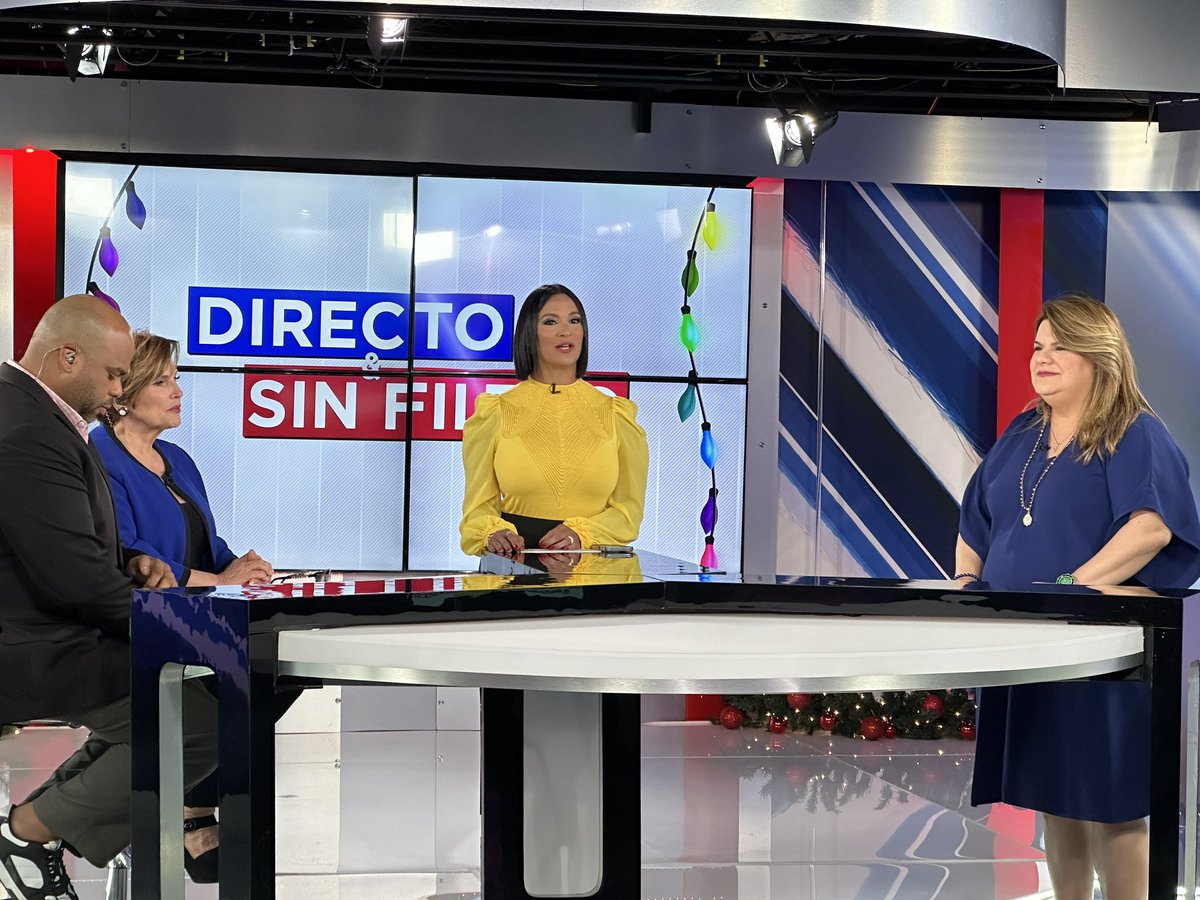 Jenniffer's tweet photo. Ahora a las 6:00 pm estoy en vivo en Directo &amp; Sin Filtro con #CarmenJovet @Limarys_Suarez @SrLebron por @ABC5PR #ABCPuertoRico / canal 15 de #LibertyPR, 20 en #Dish,
172 en #DirecTV y el 5.1 por antena. https://t.co/uNNoqc8fgw