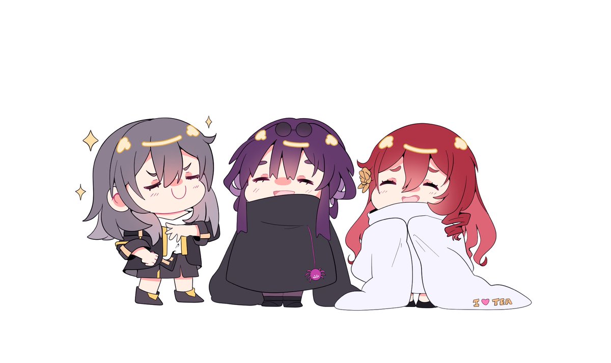 wisteriamemory_'s tweet photo. Stelle made some holiday gifts for her moms 🎁
#kafhime #honkaistarail https://t.co/bQmfQHqGUc