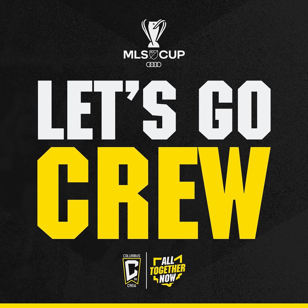 ColsRecParks's tweet photo. All together now. Let's get that third star ⭐🏆

Good luck to the @ColumbusCrew in @MLS Cup tomorrow! 💛🖤

#Crew96 | #VamosColumbus https://t.co/18m2yoiAJA