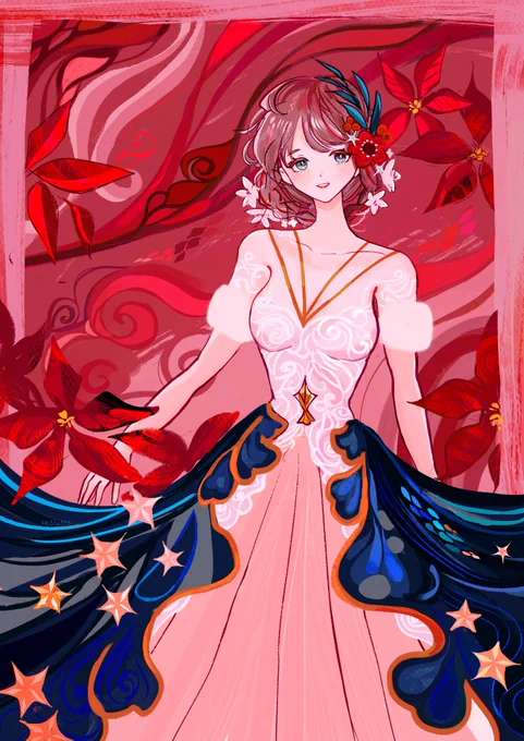 thank you for all the kind wishes, and all of your support for another year  I feel like I've been a lot busier, but appreciate those who continue to stick around for more swirly art I will reply to each one later tonight ;w; 