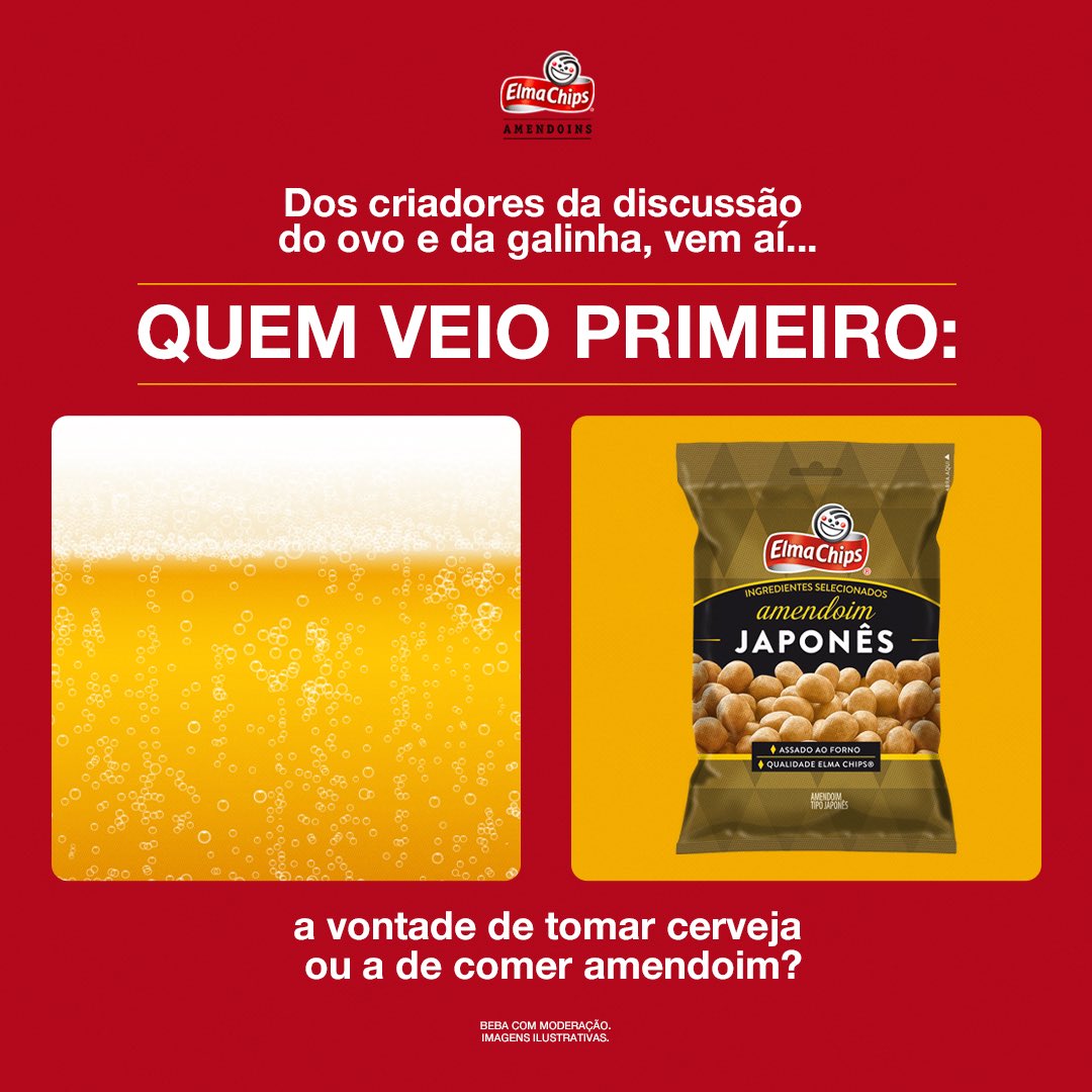 O que veio antes a gente não sabe, mas que bom que veio.