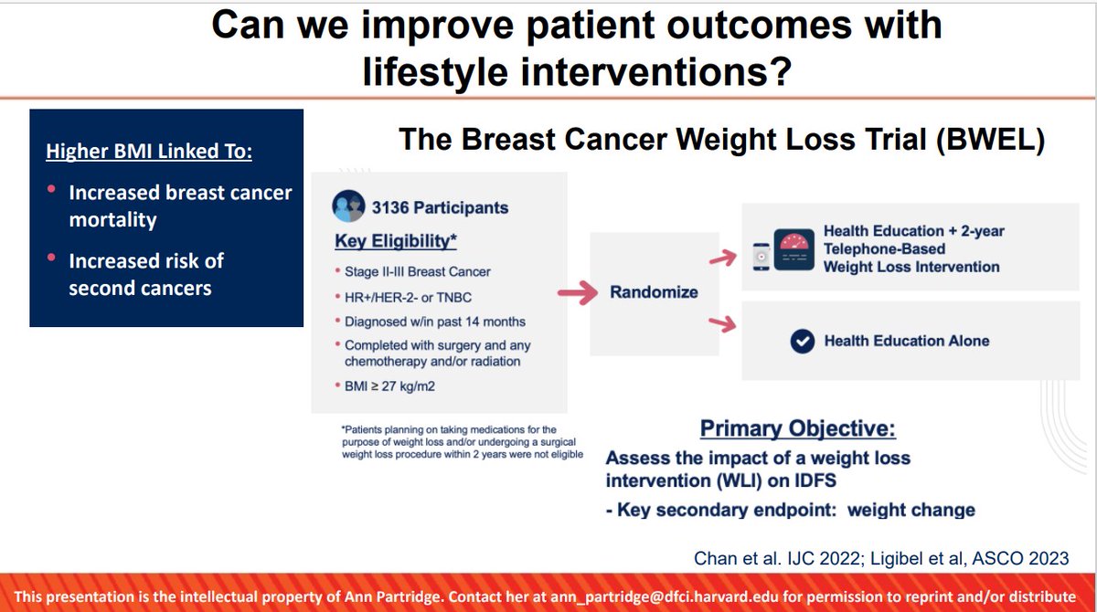DFCI_BreastOnc's tweet image. Ann Partridge, MD, MPH (@AnnPartridgeMD) at the #SABCS23 Year in Review, where she did an excellent job highlighting the key findings in #EarlyBreastCancer from the past year.