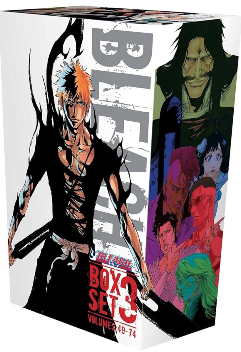 🎉Follower Friday Giveaway🎉 To celebrate Christmas a bit early, I'm giving away an ENTIRE set of Bleach Boxsets which includes volumes 1-74 of the series ✨ - To enter: Follow, Like, RT! ✅ - Open to Everyone! 🌎 - Ends December 15th, 2023 📅