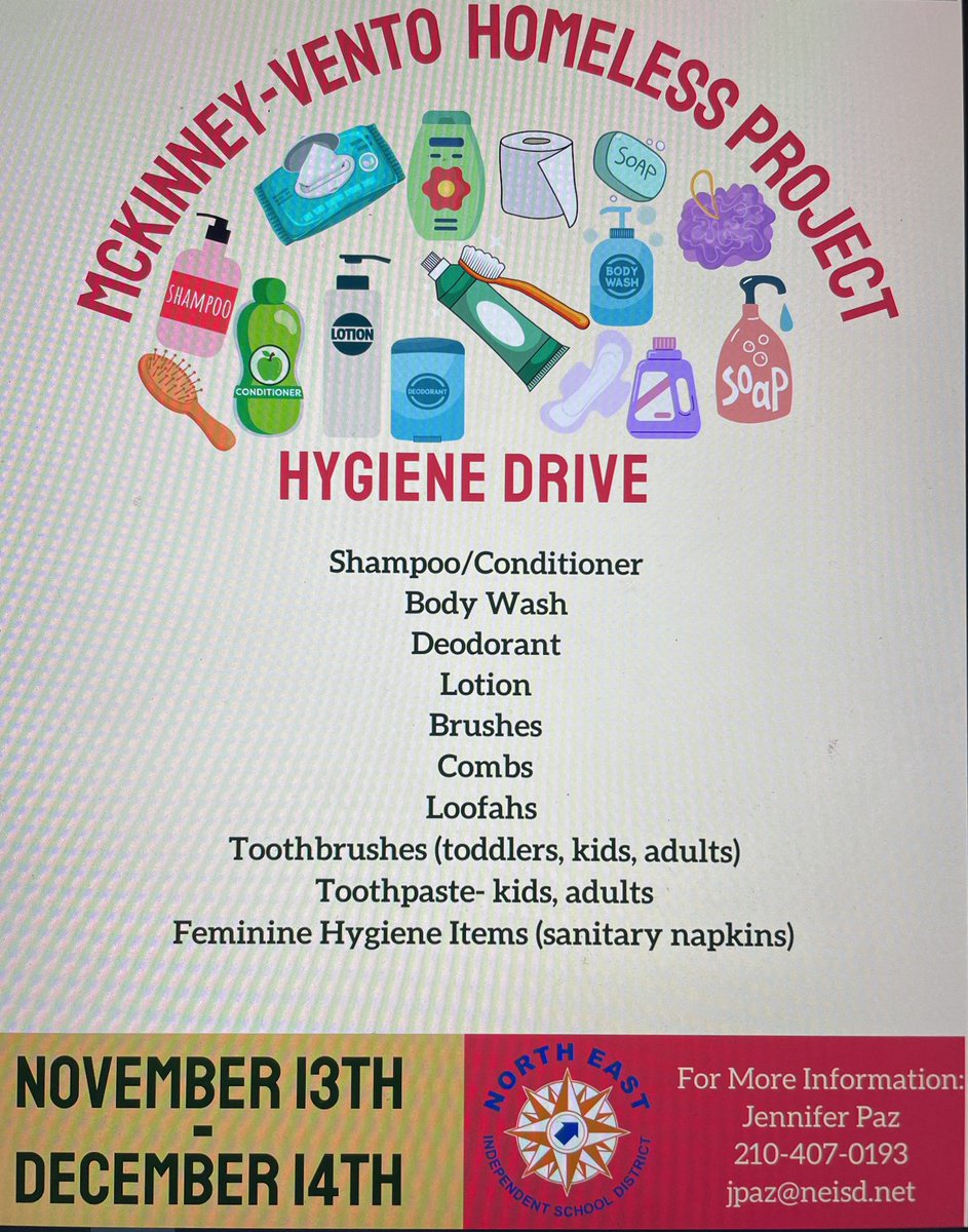KMS PALS are collecting donations on campus to help with this project! Please bring your items to the attendance office!