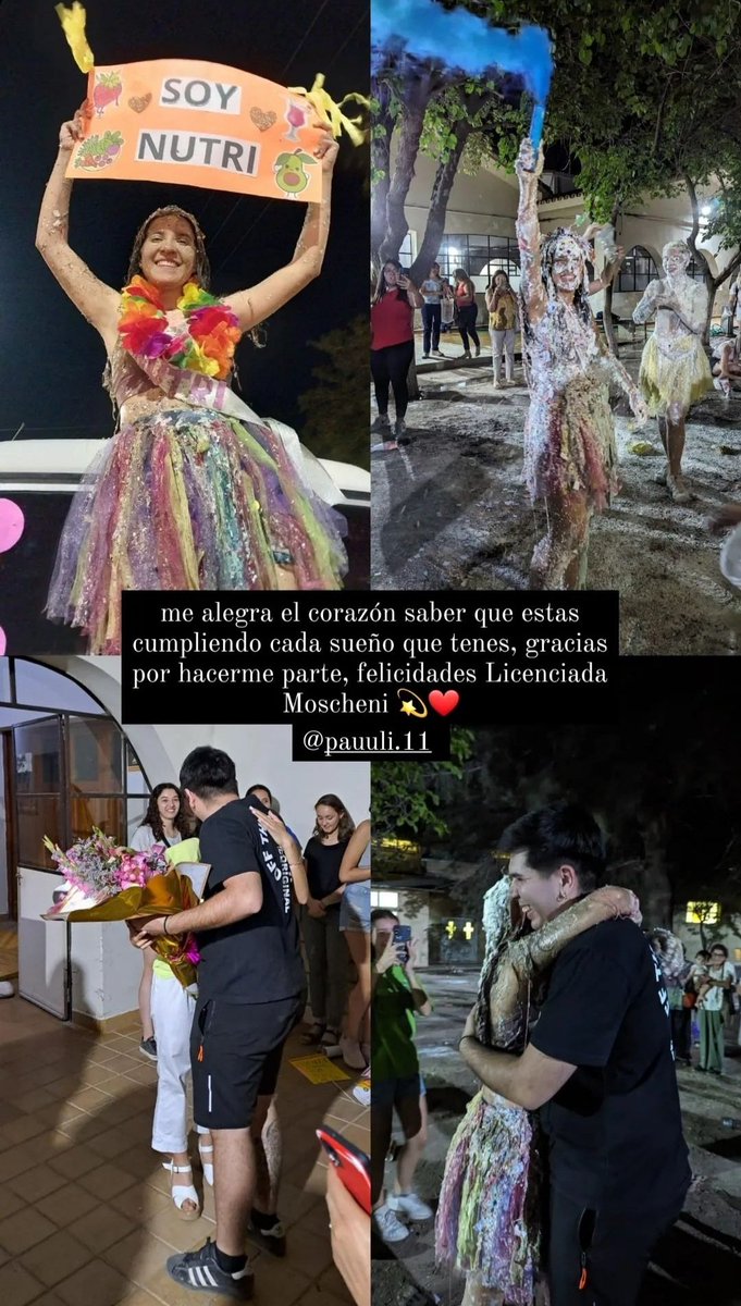 se recibió la mujer de mi vida, lo orgulloso que estoy ella ❤
