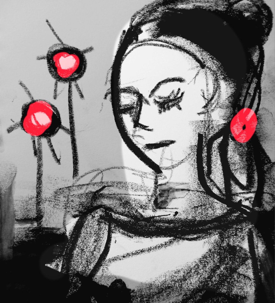 JamesAbellArt's tweet photo. #draweveryday #everyday " #rumimation #garden 02 " #waxstick on paper digital colour #strange #city #architectonic #art #urban #shapes #nature https://t.co/vpyimHCjwP