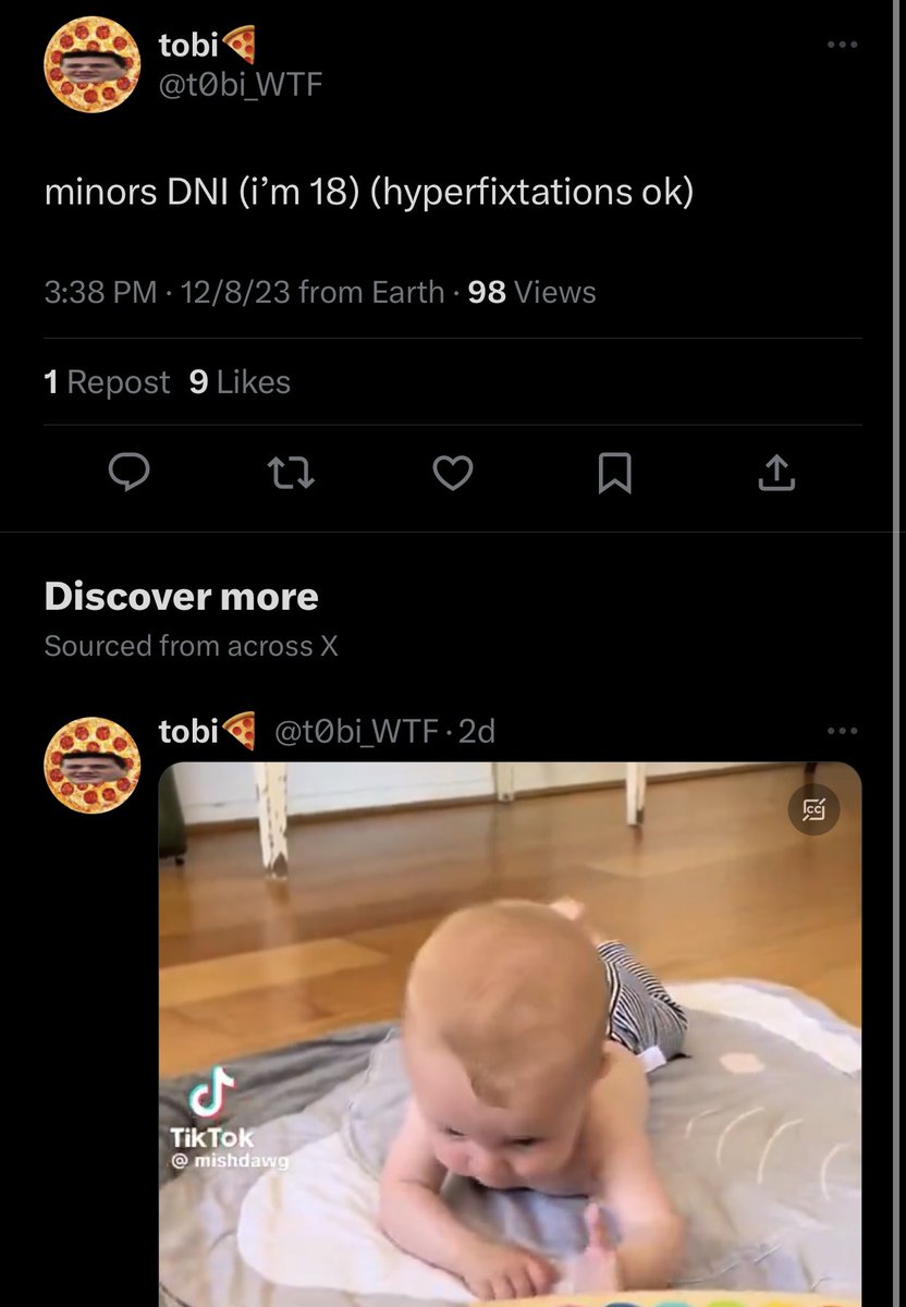 suburbanFaun's tweet photo. @t0bi_WTF twitter doin its thing https://t.co/IqAPhfQbrB