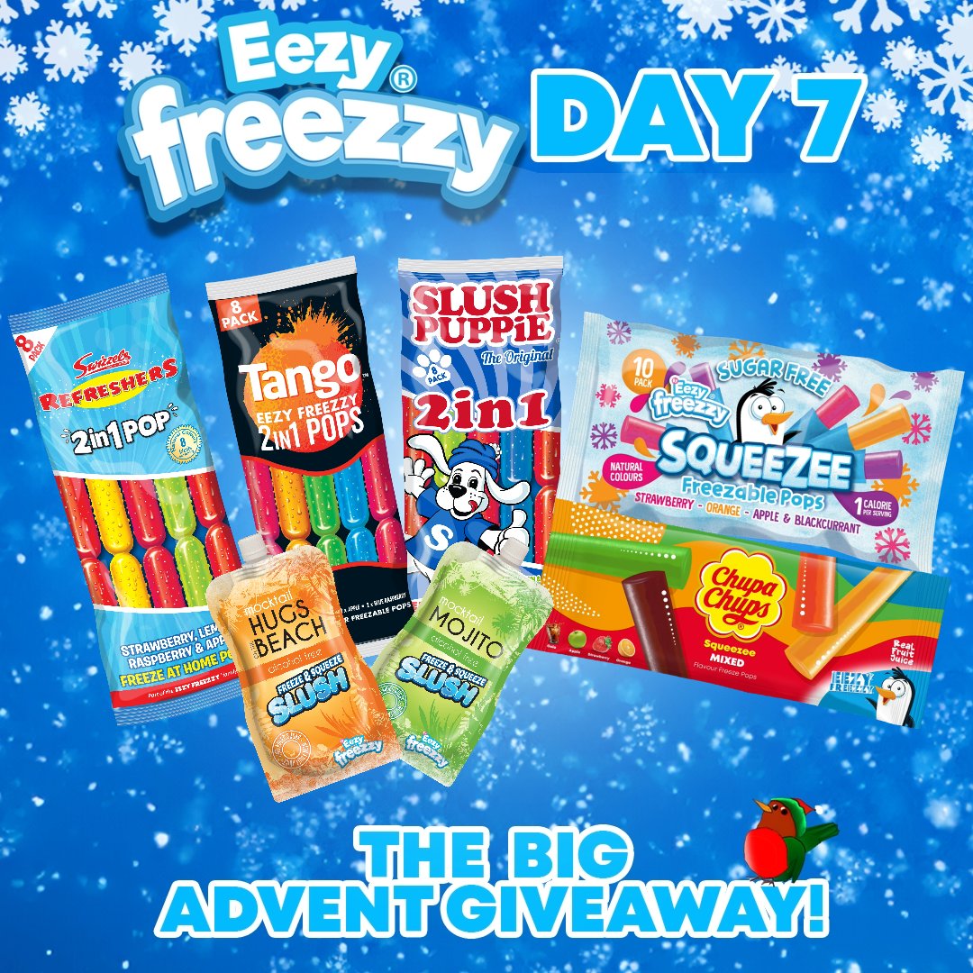 Day 7: Unwrap Today’s Eezy Surprise! 🎁

Day 7 of the Eezy Freezzy Big Advent Giveaway brings you our Mockatail Hugs on the Beach Slush. Remember, like and share the post on Instagram to enter draw! 🌟

#EezyFreezzy #Advent #Giveaway

Follow us: instagram.com/by_eezy/