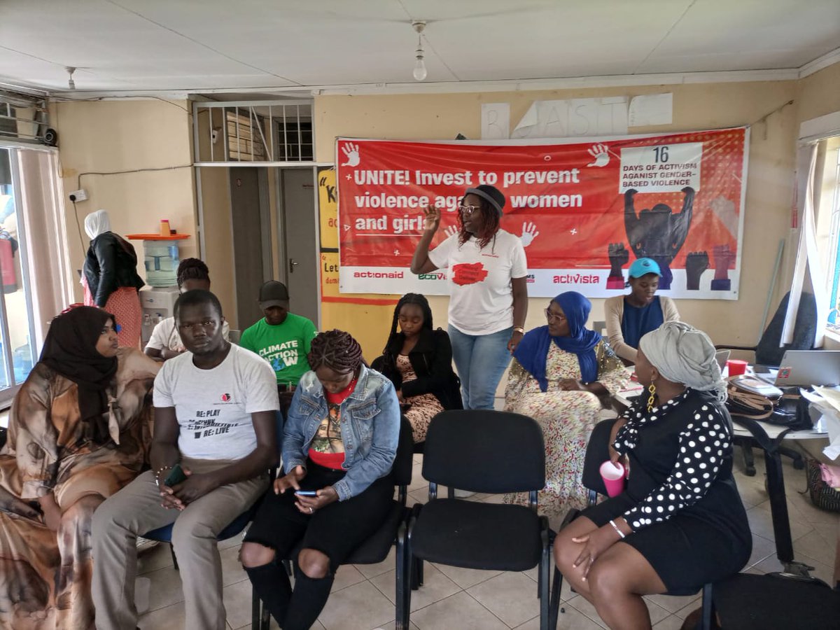 Ruthogola97Ruth's tweet photo. A lot of awareness creation needs to be done to the communities,workplaces, learning institutions , churches etc, to reduce gender stereotypes. 
#16DaysOfActivism
#VoiceForChange https://t.co/W0EKqipbGo