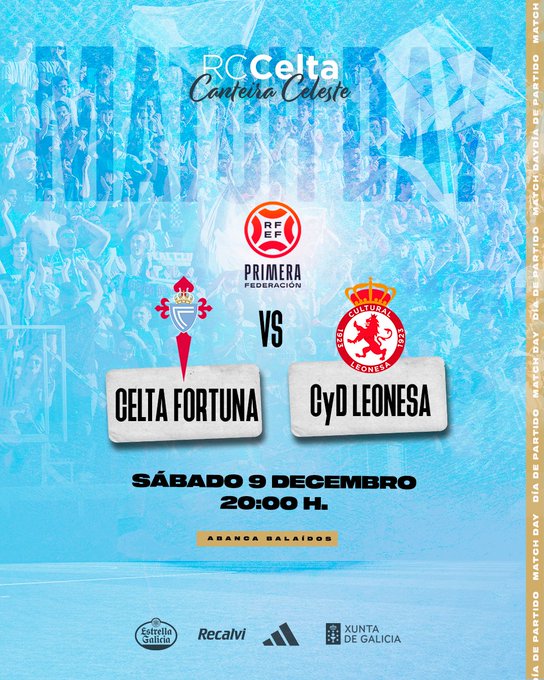  2023-2024 | 16º Jornada |   Celta B 2 -  0 Cultural y Deportiva Leonesa GA2AF-5XAAAxOTv?format=jpg&name=small