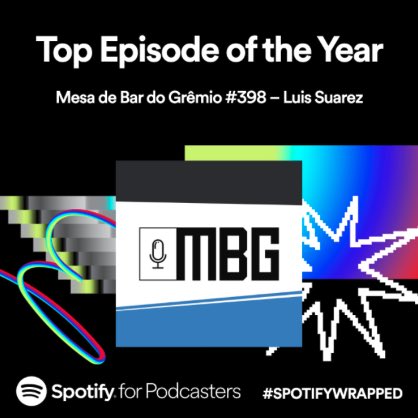 Luisito rendeu até pro MBG no spotify.