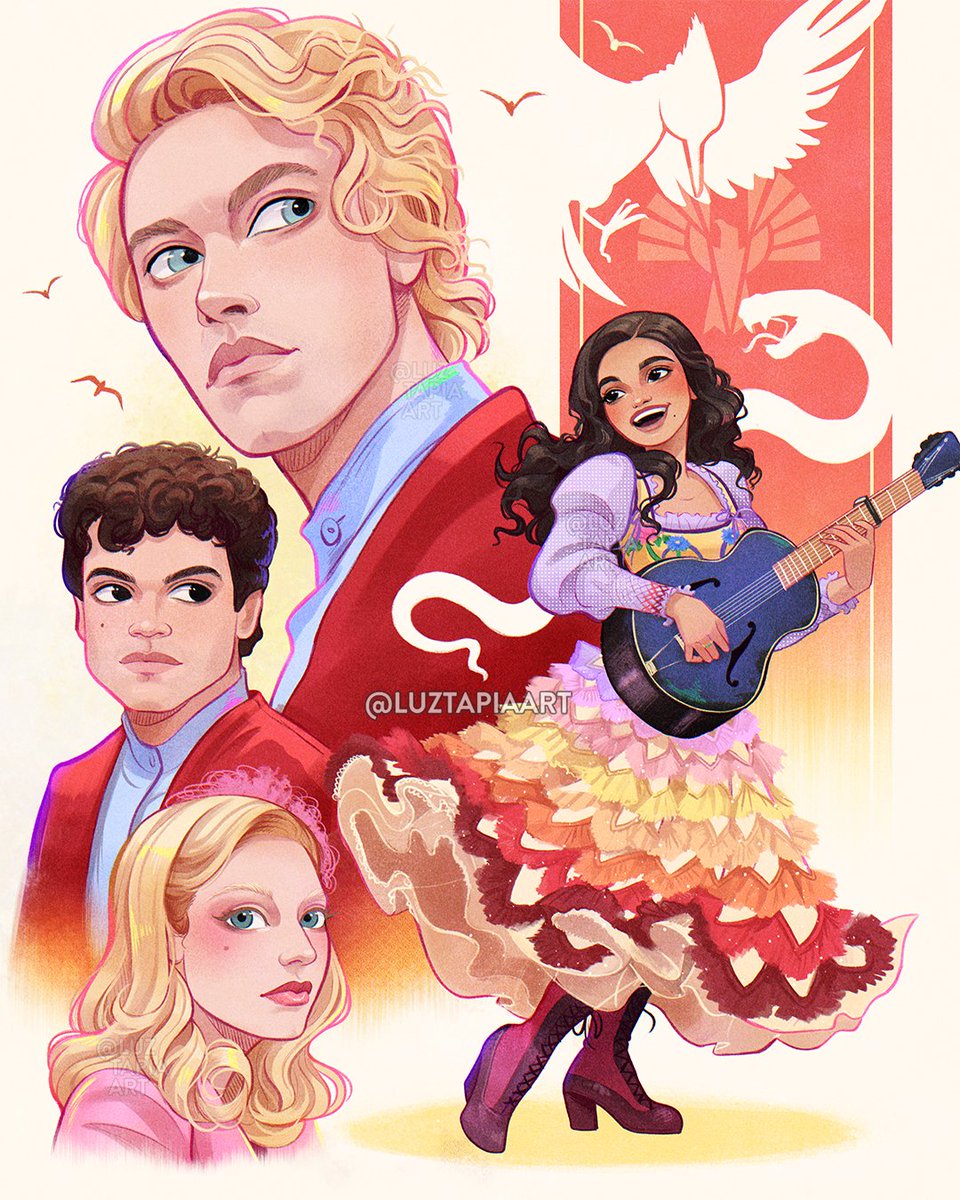 luztapiaart's tweet photo. The Hunger Games: The Ballad of Songbirds &amp; Snakes 🎶🐍
#TheHungerGames @rachelzegler https://t.co/tivVTudiOO