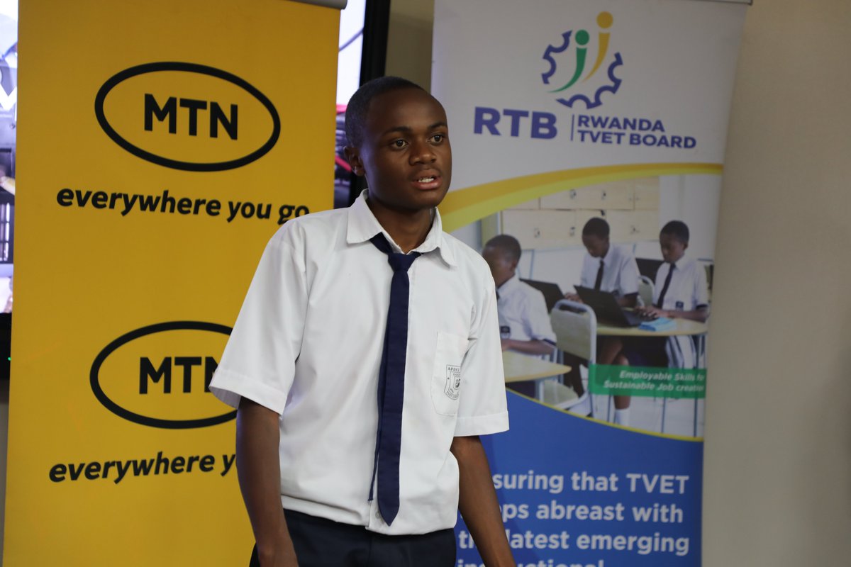 Students from <a href="/ApekiTvet/">APEKI-TUMBA TSS</a> have secured the top spot in the Inter-TVET competition, a collaborative effort with <a href="/MTNRwanda/">MTN Rwanda</a> aimed at promoting innovation and excellence within TVET schools. The 2nd and 3rd positions were claimed by outstanding students from APEKI and ESTG Gisenyi.